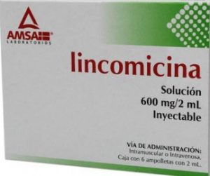 LINCOMICINA 600MG 2ML INYECTABLE FARMACIA RIVAS DEL CENTRO