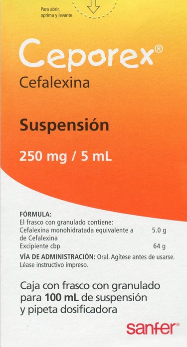 Ceporex Suspension Mg Ml Farmacia Rivas Del Centro