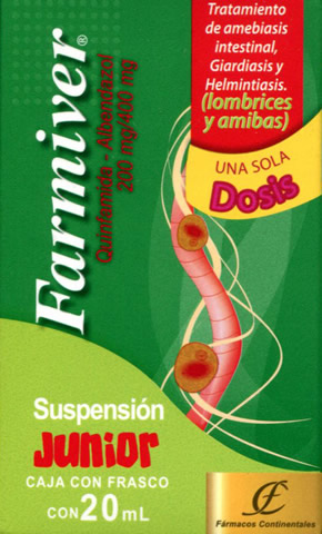 FARMIVER SUSPENSION JUNIOR 20ML FARMACIA RIVAS DEL CENTRO