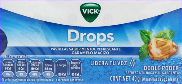 Vick Drops Pastillas Mentol Farmacia Rivas Del Centro