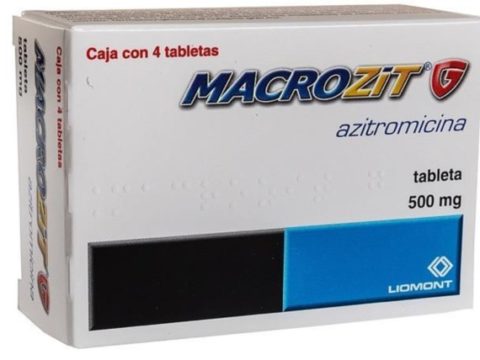 MACROZIT 500 MG C/4 TAB. | FARMACIA RIVAS DEL CENTRO