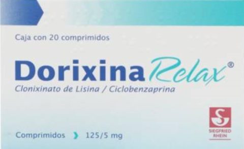 DORIXINA RELAX 20 COMPRIMIDOS 125MG 5 MG | FARMACIA RIVAS DEL CENTRO