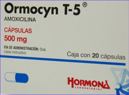 ORMOCYN T-5 500MG 20 CAPSULAS | FARMACIA RIVAS DEL CENTRO