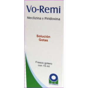 Vo Remi Sol Gotas Mg Ml Meclizina Piridoxina Farmacia Rivas Del Centro