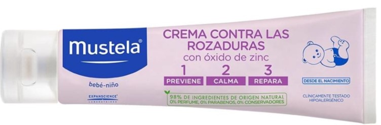 Farmacias del Ahorro, Crema Mustela Rozaduras Bebe 100 ml